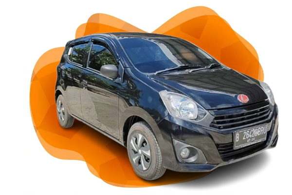Mobil Bekas Sampit AYLA D+ 2021 Hitam
