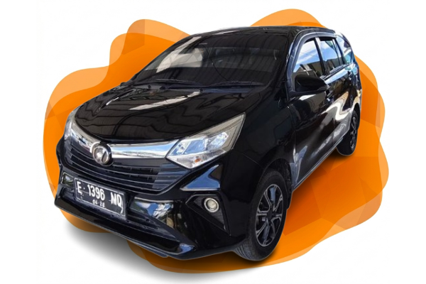 Mobil Bekas Sampit Sigra R 2021 Facelift Hitam